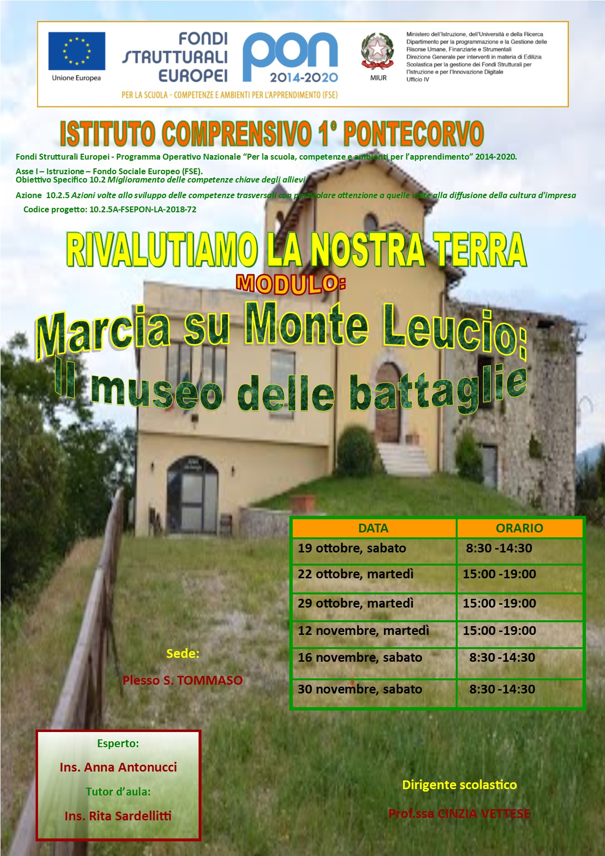 Marcia su monte Leucio