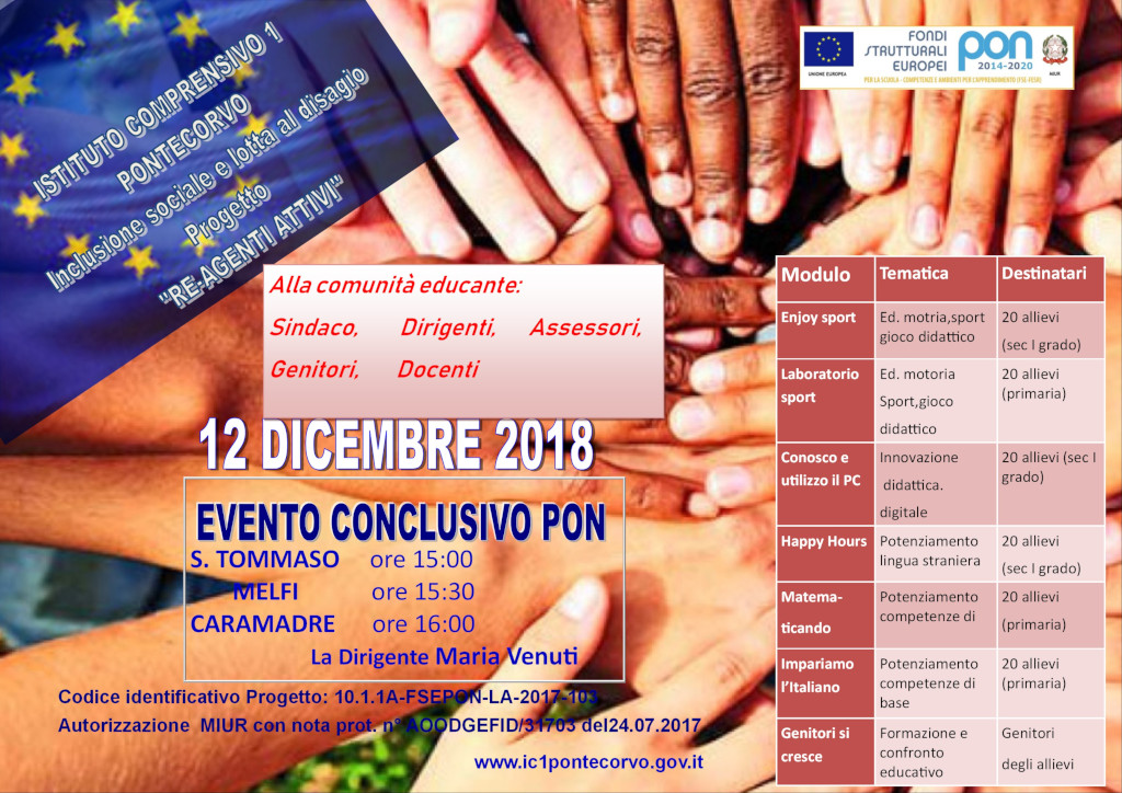 Locandina evento 121218