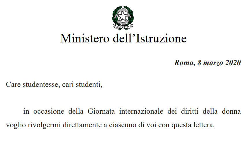 circolare studenti 050320