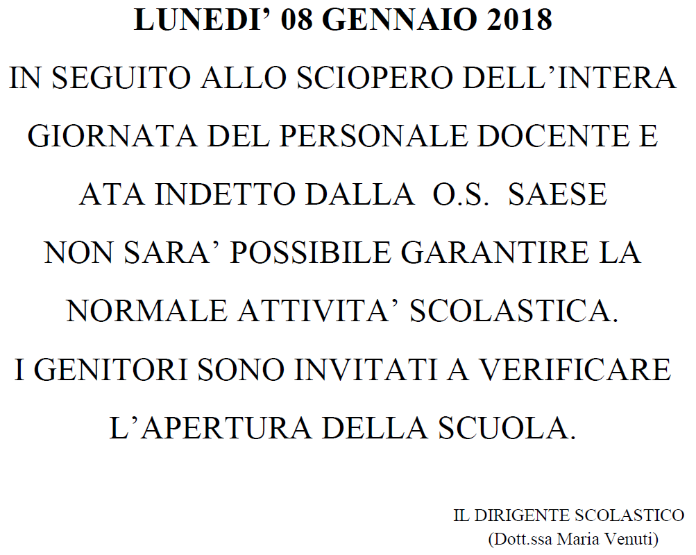 sciopero 080118