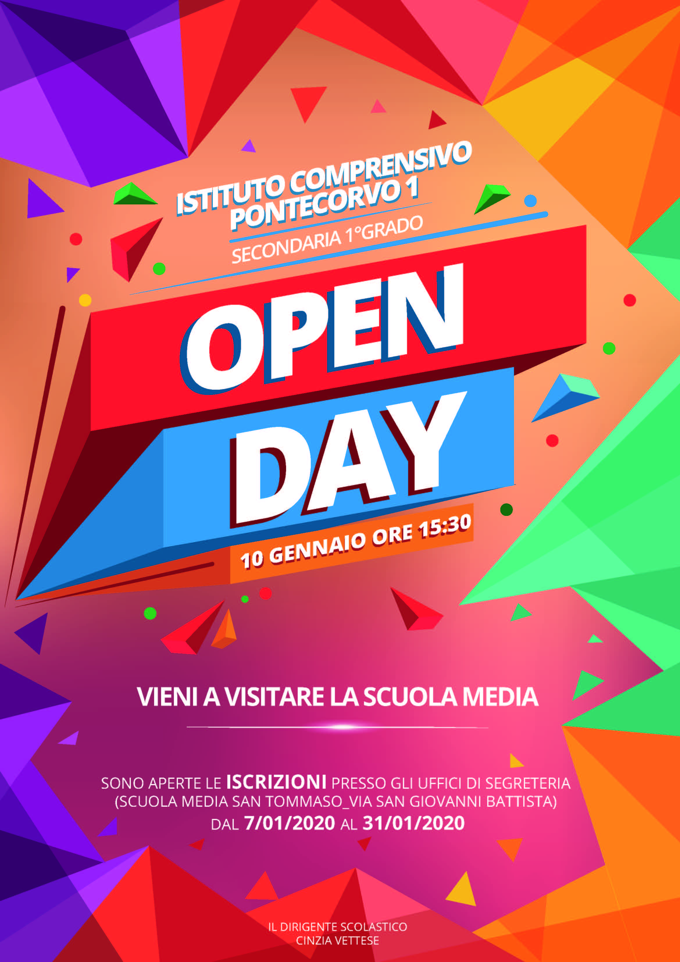 LOCANDINA OPENDAY