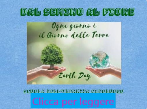 Dal semino al fiore