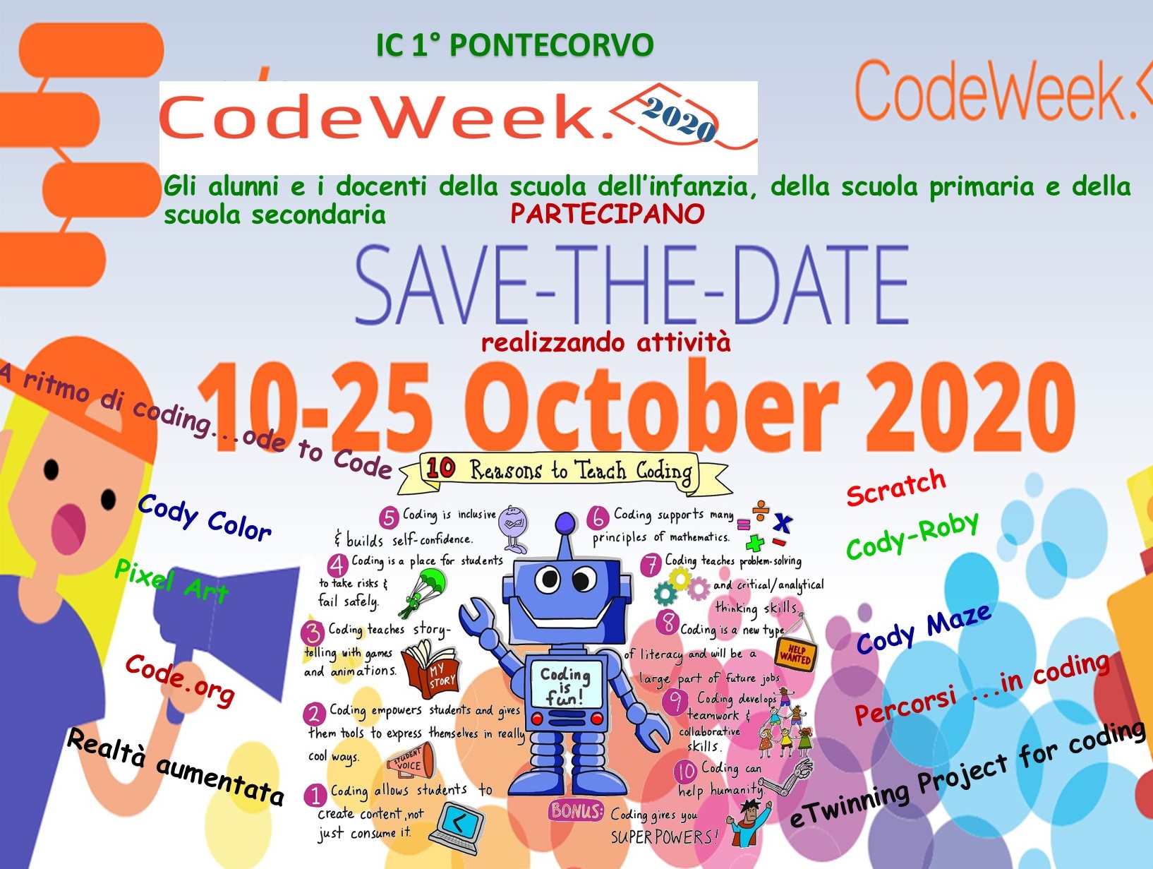 locandina codeweek 2020
