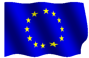 Bandiera animata flag European Union