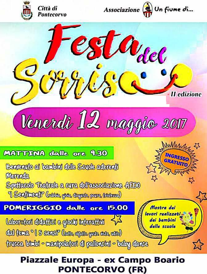 locandina festa sorriso