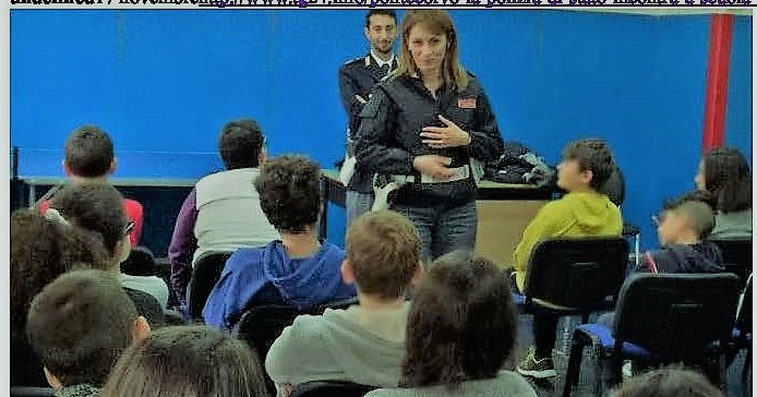 Pontecorvo  La Polizia di Stato incontra a scuola gli studenti   TG24 Pagina 1