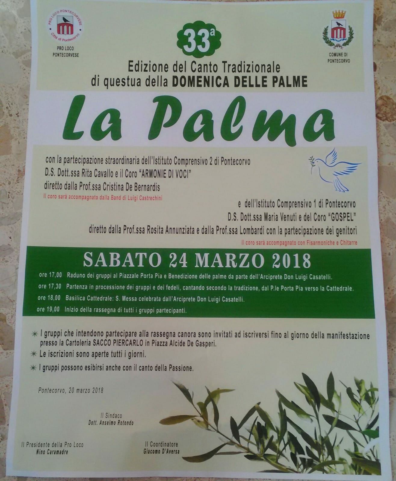 locandina LA PALMA 2018