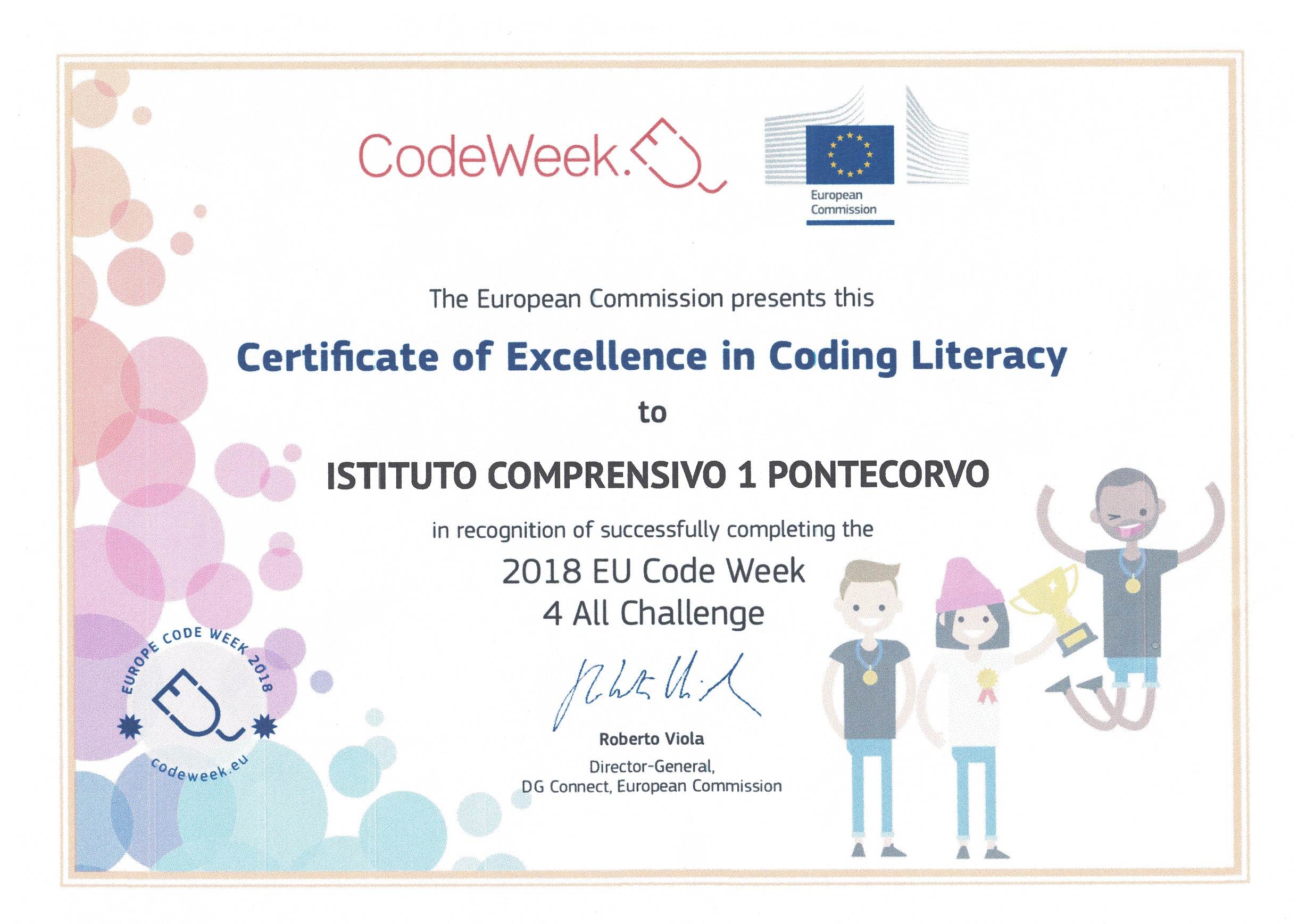 CODEWEEK LITERACY 2018