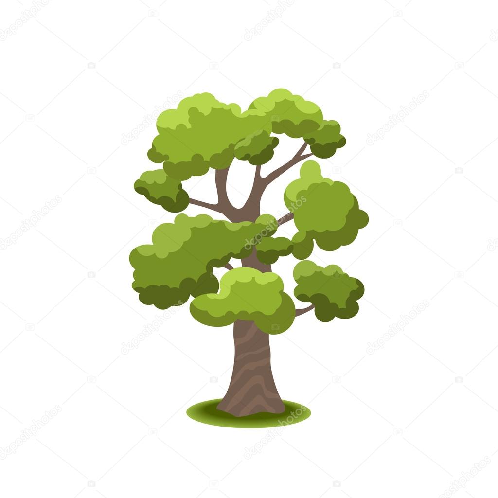 depositphotos 99687108 stock illustration vector stylized trees