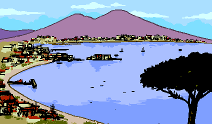 il golfo di napoli