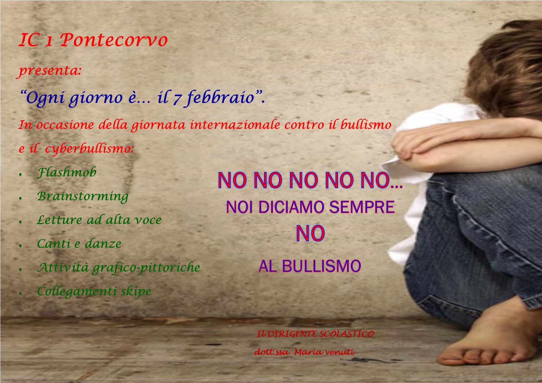 7 febbraio no al bullismo
