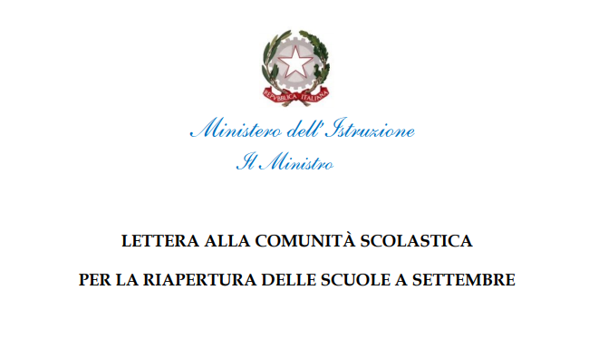 lettera ministra 260620