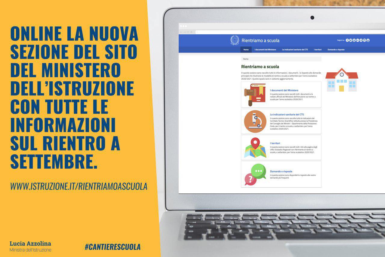 documenti ripresa settembre 2020