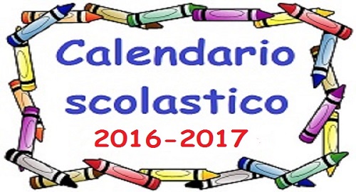 calendario scolastico 2016 2017